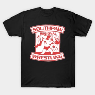 Southpaw Wrestling red T-Shirt